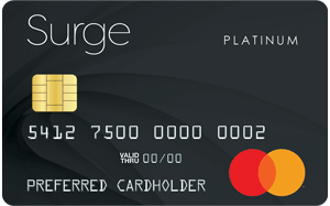 Surge Mastercard credit card