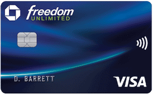 Chase Freedom Unlimited credit card