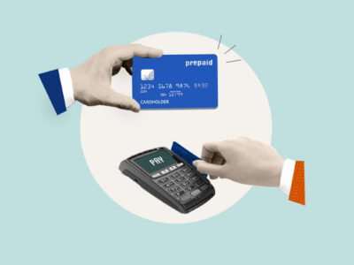 Prepaid card being bought with a credit card