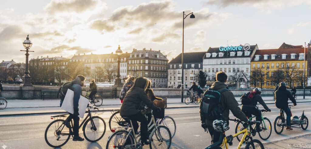 Bicycle rentals in Copenhagen, Denmark